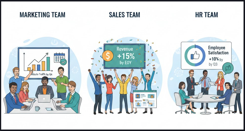 SMART Goal Examples for Marketing, Sales, and HR Teams